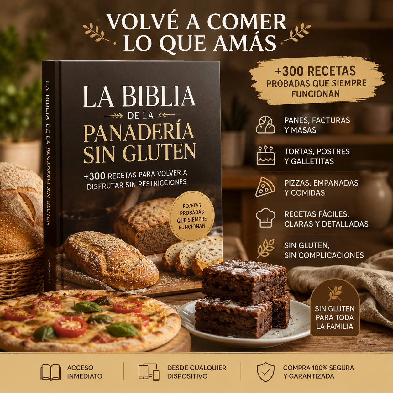 La biblioteca De La Panaderia SIN GLUTEN